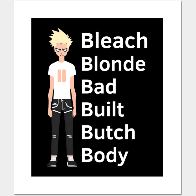 Bleach Blonde Bad Built Butch Body Bleach Blonde Bad Built Butch Body